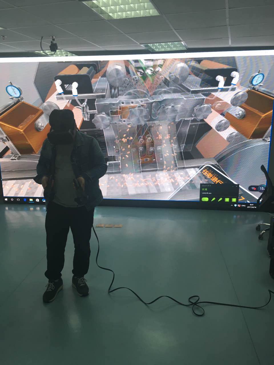 北京欧倍尔VR虚拟现实实训室