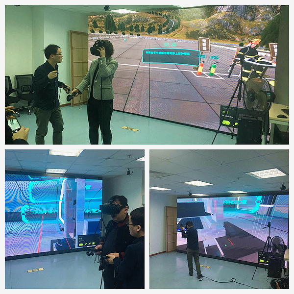 北京欧倍尔VR虚拟现实实训室