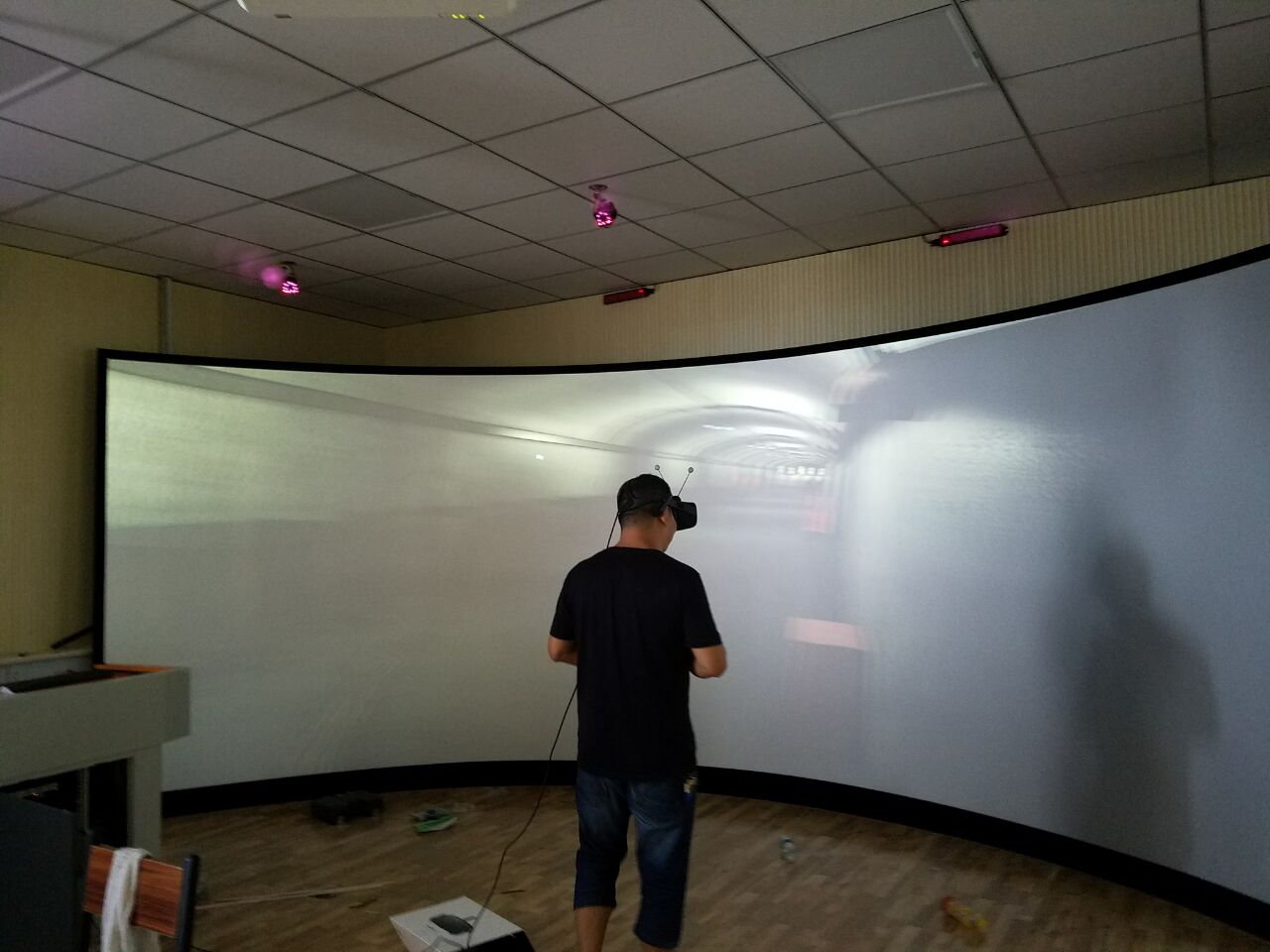 西安工程大学VR虚拟现实实训室（北京欧倍尔建设）