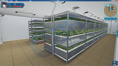 植物工厂虚拟仿真实验软件