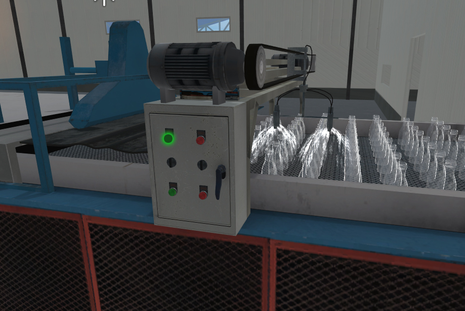 玻璃熔制仿真工厂3D虚拟仿真软件