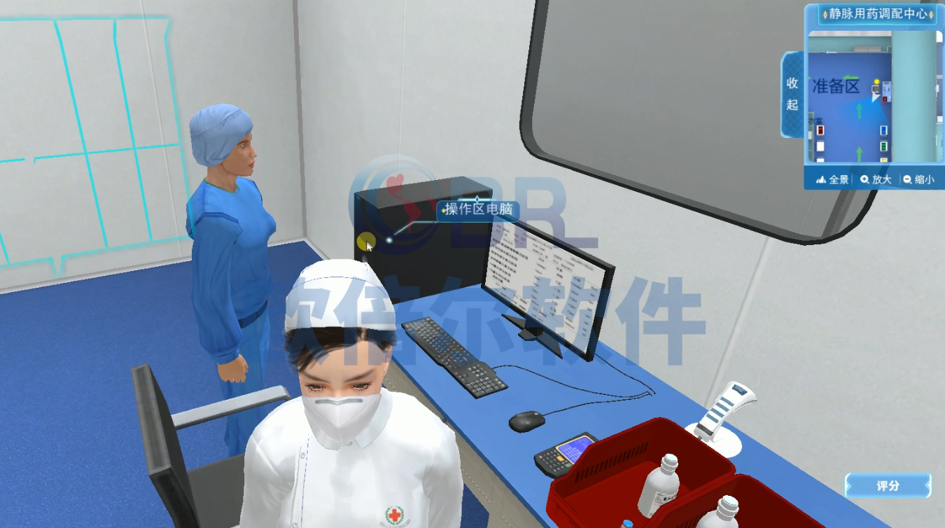 【护理/药学老师必看】静脉用药配制中心虚拟仿真软件：理论+VR操作，让课程与临床对接零距离！ - 产品介绍 - 北京欧倍尔_智慧实验室_数字 ...